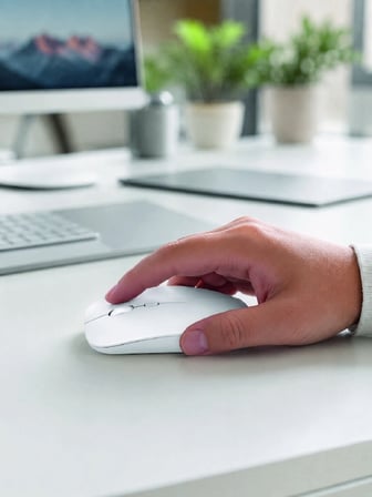 Hediye 5000 Dpı Bluetooth Kablosuz Mouse Hafif Ergonomik Sessiz Wireless Fare