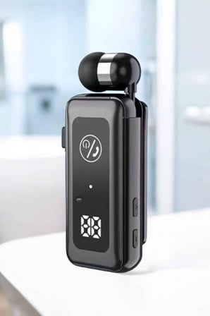 Hediye Kablolu Makaralı Bluetooth Kulaklık Uzun Pil Ömrü Dijital Göstergeli