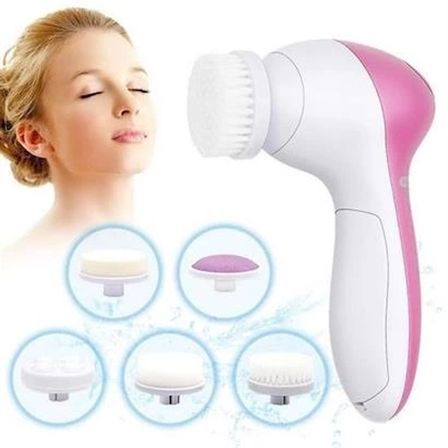 Hediye Pilli Yüz Cilt Temizleme Cihazı Siyah Nokta Peeling Fırça Seti Vücut Yüz Bakımı Masaj Aleti