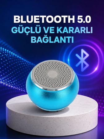Hediye Mini Bluetooth Speaker | Uzun Pil Ömrü, Şık Ve Hafif Tasarım Yeni Nesil