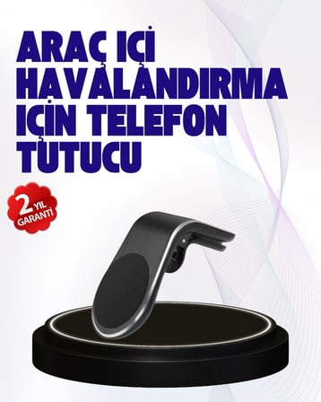 Hediye Güçlü Mıknatıslı Araç İçi Telefon Tutucu – Evrensel Uyum