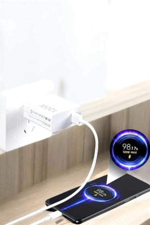 Hediye 120w Şarj Aleti Type-c Uyumlu Turbo Şarj Aleti
