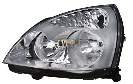 Ayfar 202259 Far Krom Çerçeveli Motorlu Sol Renault Clio 01-09 7701057654