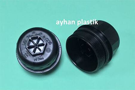 Ayhan A7236 Yağ Filtre Kapağı Ufı Tipi Insignia Astra J Zafira C Linea Grande Punto Doblo 1.2 2N0412331C