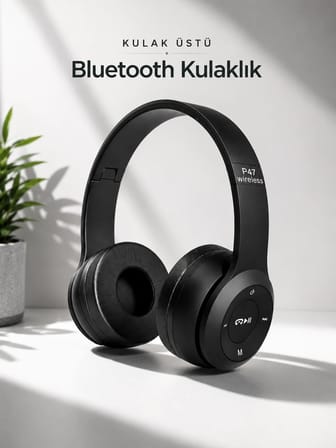 Kulak İçi Kablosuz Bluetooth Kulaklık Ekstra Bass ve Çok Yönlü Kullanım
