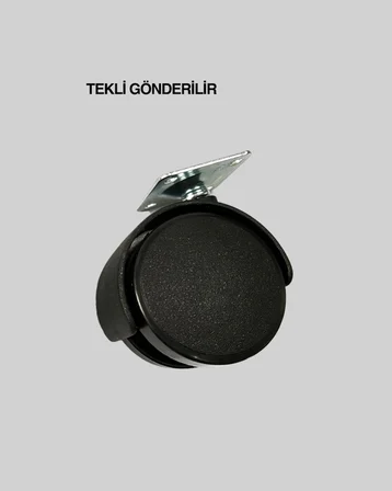 Kilitsiz 6 cm Tekerlek Ayak Tek Adet