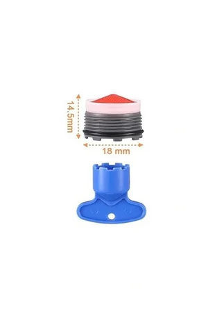 Gizli Perlatör,Musluk ucu 1,8 cm(18mm) 5 Adet