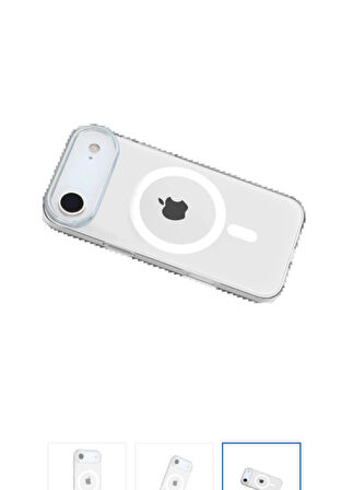 iPhone 17 Air PC Blank Magsafe Kapak - Şeffaf