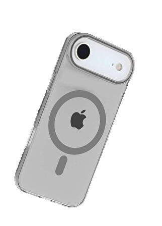 iPhone 17 Air PC Blank Magsafe Kapak - Natural Grey