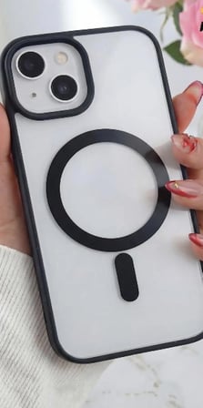 İphone 13/14/15 Magsafe Siyah Kılıf