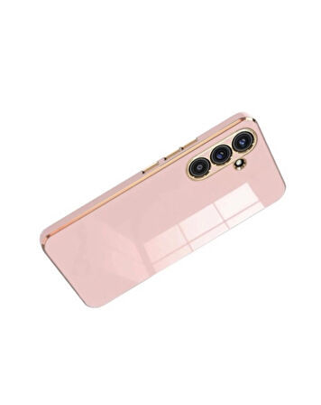 Samsung Uyumlu Galaxy S25 FE Volet Silikon-Pembe