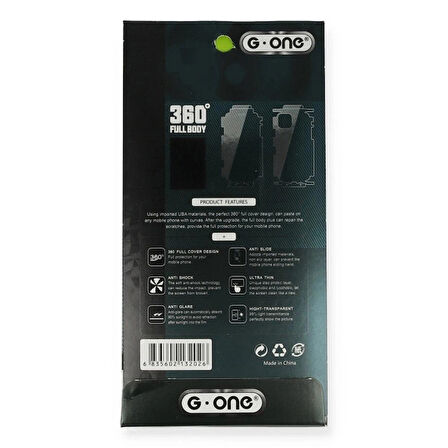  iPhone 14 Pro 360 Mat Full Body Arka Koruyucu