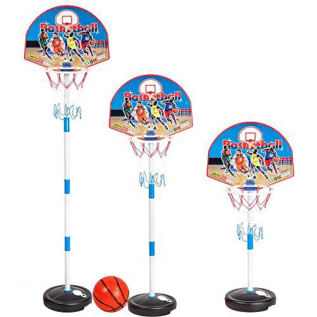 Ayaklı Basketbol Seti ayarlanabilir 138 cm