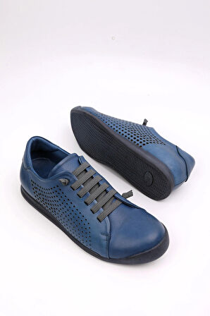 HAKİKİ DERİ ORTOPEDİK TERMO TABAN GÜNLÜK NEFES ALAN CASUAL AYAKKABI 7602