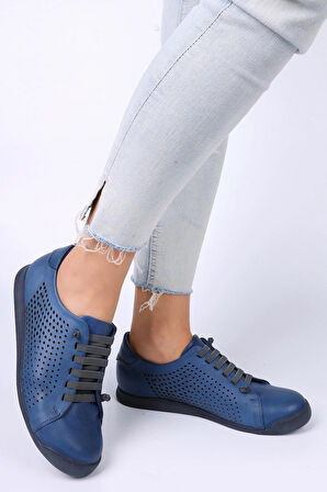 HAKİKİ DERİ ORTOPEDİK TERMO TABAN GÜNLÜK NEFES ALAN CASUAL AYAKKABI 7602