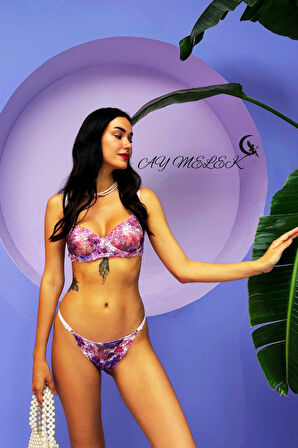 Kapsız Balenli Baskılı B-Cap Brode Takım