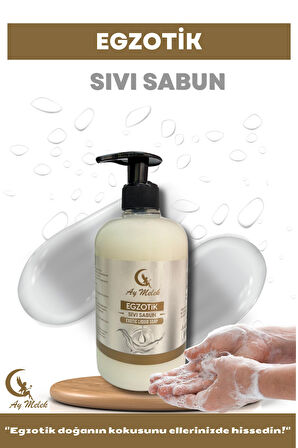 Doğal Sıvı Sabun Egzotik Meyve Kokulu Ferahlatıcı Ve Arındırıcı Etki 500ml