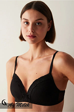 Kadın Sütyen Dantelli Çamaşır Desteksiz Toparlayıcı İç Giyim