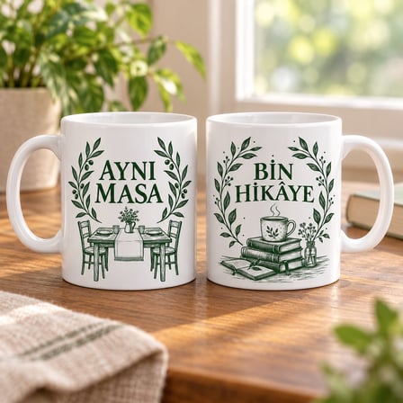 Aynı Masada 2`li Kupa Seti - MODEL 344