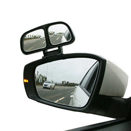 Sürücü Kursu Eğitmen Kör Nokta Aynası Çiftli Yan Ayna Siyah