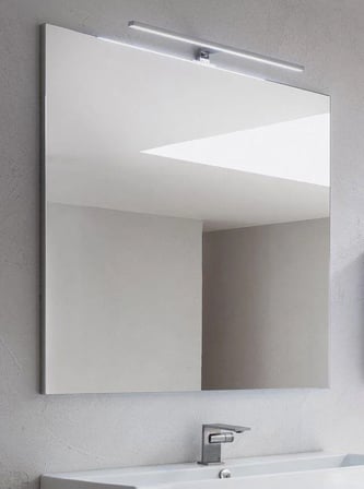 20 cm x 40 cm 4 mm Dikdörtgen Ayna ( Gerçek Gümüş Ayna )