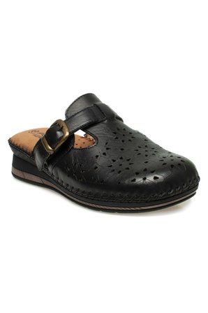 Forelli 80625 Cary-H Tek Toka Siyah Kadın Terlik