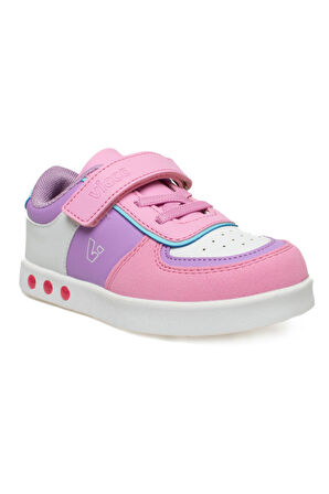 Vicco 313.P21K.130 Sam Patik Işıklı Pembe Çocuk Spor Ayakkabı