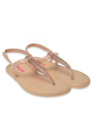 Ipanema 83509Z Glossy Vegan Bej Kadın Sandalet