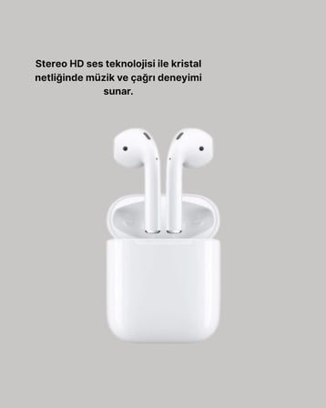 2. Nesil Bluetooth 5.0 Kablosuz Kulaklık Su Geçirmez HD Ses