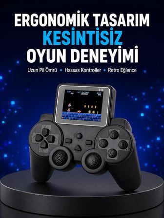 2025 S10 Gamepad 520 Klasik Retro Oyunlu TV Bağlantılı A Kalite Orijinal Yeni Nesil