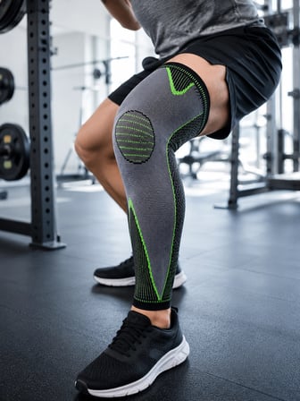 Diz Destekliği Fitness, Koşu ve Antrenman İçin Kompresyon Dizlik