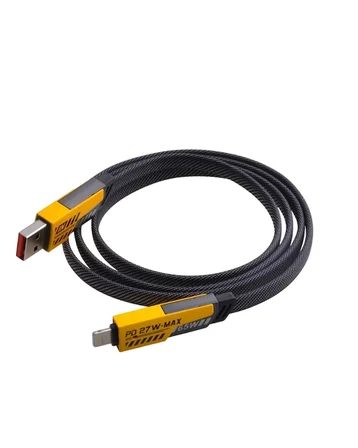 4'ü 1 Arada USB Hızlı Şarj ve Veri Kablosu – 65W Güç, Çoklu Bağlantı, 1.2m