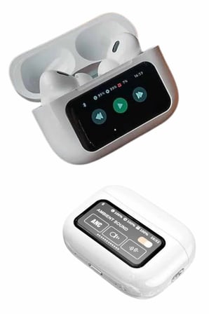 Dokunmatik Ekranlı Bluetooth Kulaklık TWS İOS Android Tüm Telefonlara Uyumlu Kulaklık