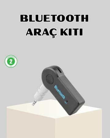 Bluetooth Araç Kiti AUX MP3 Çalar Kablosuz Eller Serbest Cihaz