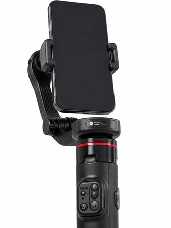 AI Yüz Takip Özellikli Gimbal Selfie Stick 360° Dönebilen Telefon Tutucu Uzayabilir Bluetooth Kumandalı