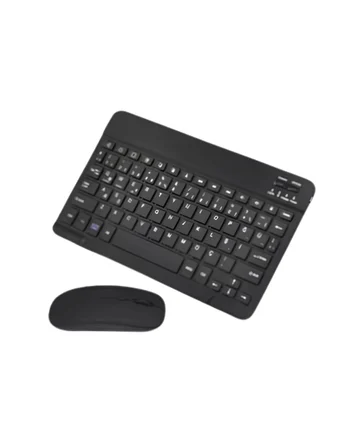 Bluetooth Klavye Mouse Seti Taşınabilir Wireless Bilgisayar Aksesuarı