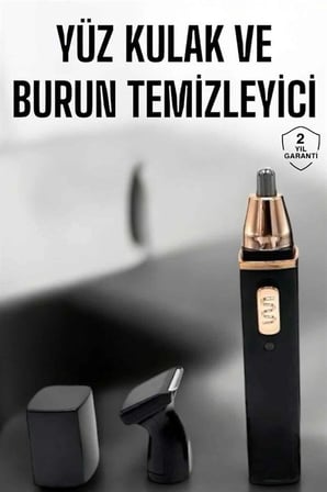 Seyahat Tipi Mini Taşınabilir Siyah Burun Kulak Yanak Kıl Ve Tüy Temizleme Makinesi