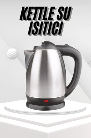 Yeni Nesil Saplı Uzun Ömürlü Paslanmaz Çelik Su Isıtıcı Kettle
