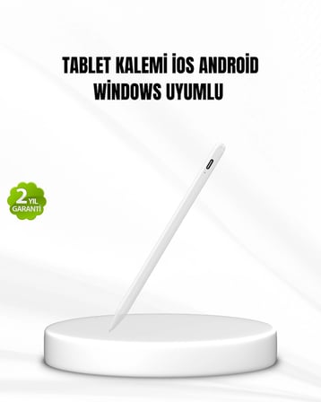 Akıllı Dokunmatik Kalem – Type-C Şarjlı, Manyetik, Apple Pencil Alternatifi Stylus Pen