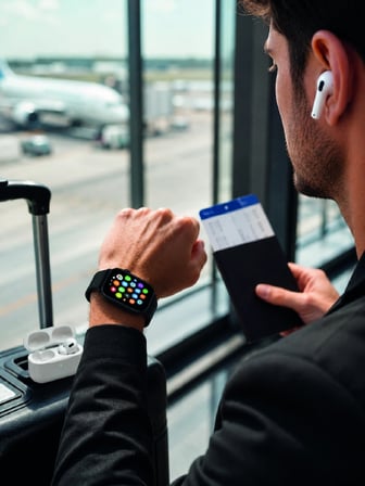 Bluetooth Arama Özellikli Akıllı Saat Seti Kablosuz Kulaklık Hediyeli, Android & iOS Uyumlu