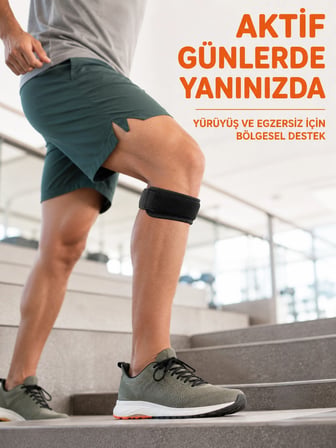 Tendon Bandı Ayarlanabilir Diz Altı Destek Bandı Spor ve Günlük Kullanım