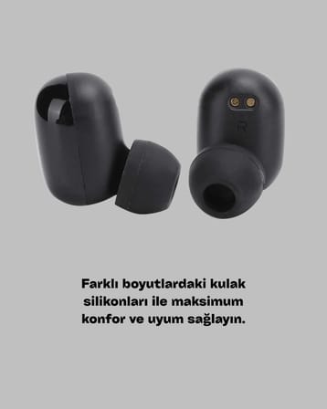 1800 mAh Güçlü Şarj Kutusu ile Bluetooth Kulaklık Seti