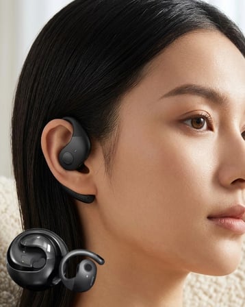 Premium Kablosuz Kulaklık Gürültü Azaltma Şarj Kutulu Bluetooth Kulaklık