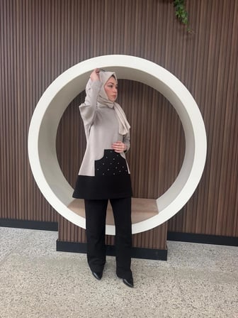Günlük Şık Alt Üst İkili Tesettür Eşofman Takım