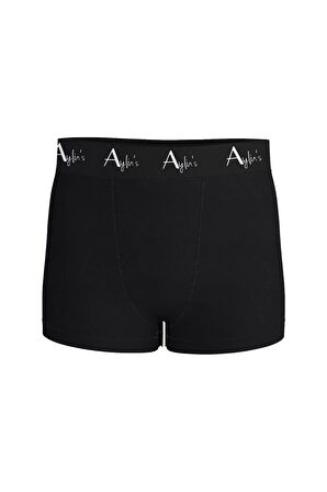 Erkek Pamuk Likralı Düz Premium 4'lü Boxer Seti