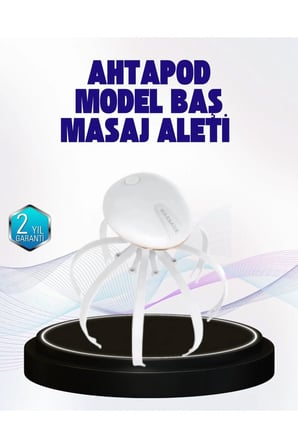 Sessiz ve ergonomik taşınabilir elektrikli kafa masaj cihazı