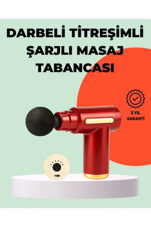 Titreşimli Kas Masaj Aleti, 6 Kademe Güçlü ve Rahatlatıcı Masaj Deneyimi