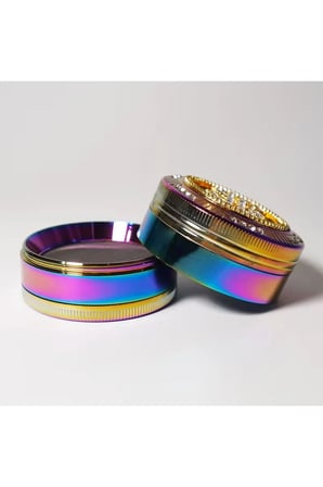 50mm Mıknatıslı Baharat ve Tütün Öğütücü, Çok Katlı, Şık Dizayn