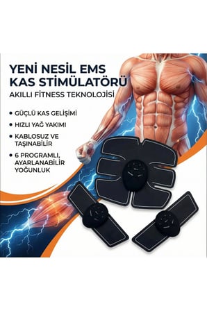 Kas Güçlendirme ve Tonlama Masaj Aleti, Şık ve Ergonomik Tasarım