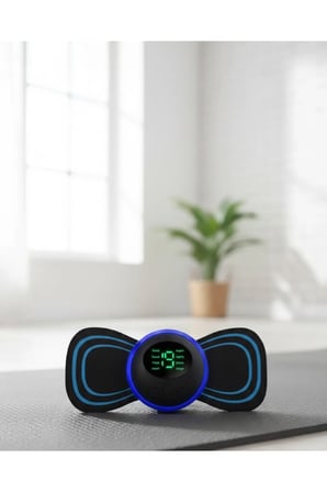 Mini Ems Vücut Masaj Cihazı, Ayarlanabilir Seviye ve Zamanlayıcı ile